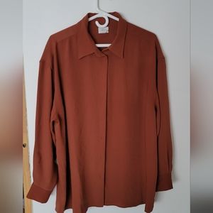 Aritzia Wilfred oversized blouse-size 3